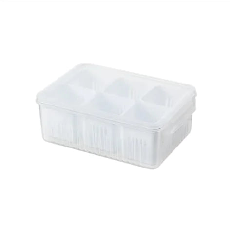 Recipiente conservador de vegetales en el refrigerador,